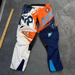 Answer Racing ANSR Alpha Air Pant Mens 32 Orange Blue Motocross MX 2015 Gear